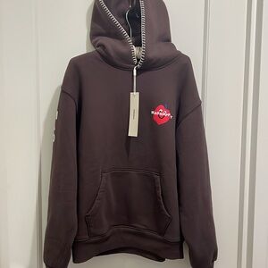 Madhappy Chocolate Hoodie with Cherry Logo